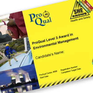 NVQ Level 3 Award in Environmental Management ProQual (618/4530)