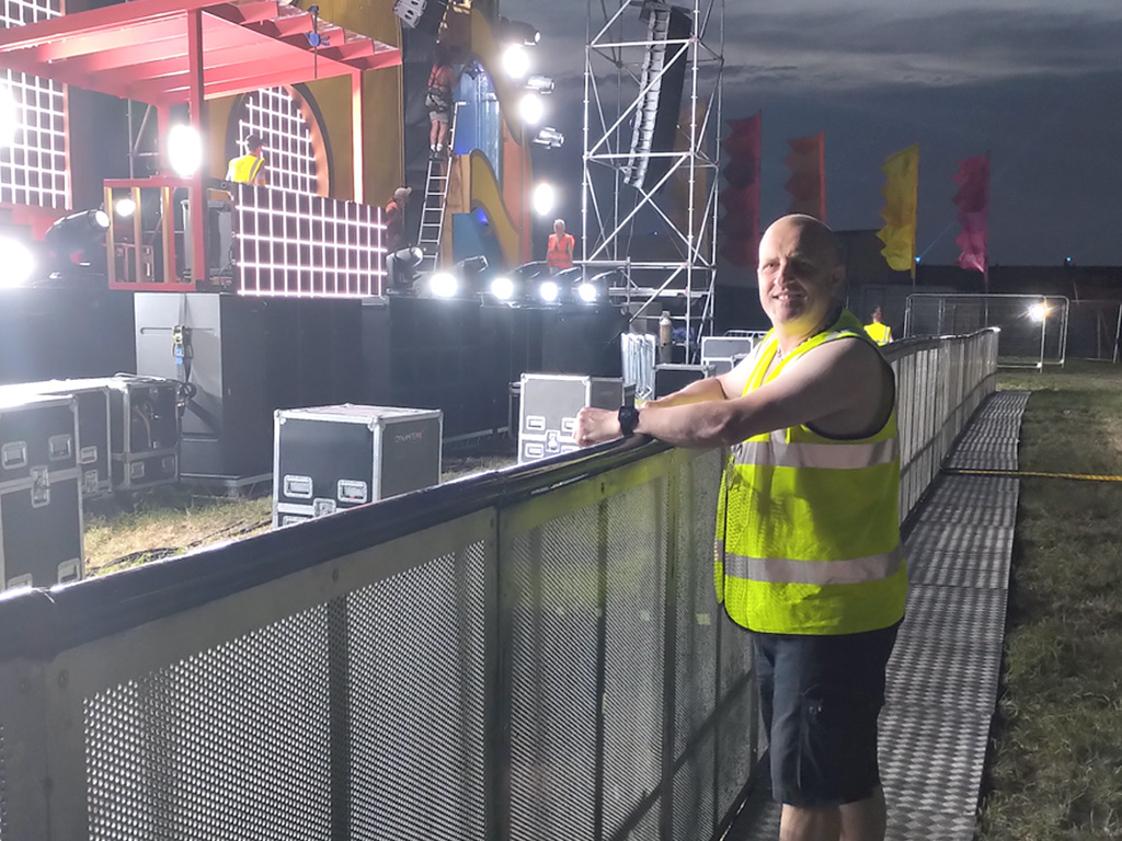 Festival stage