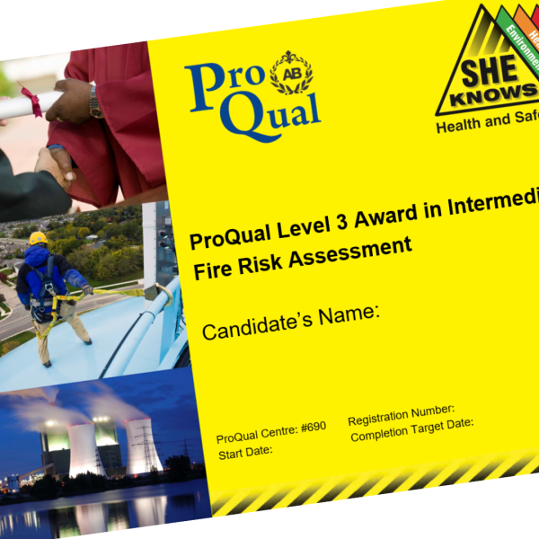 ProQual Level 3 Award in Intermediate Fire Risk Assessment